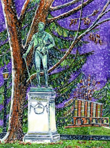 Alexander Hamilton First Snow